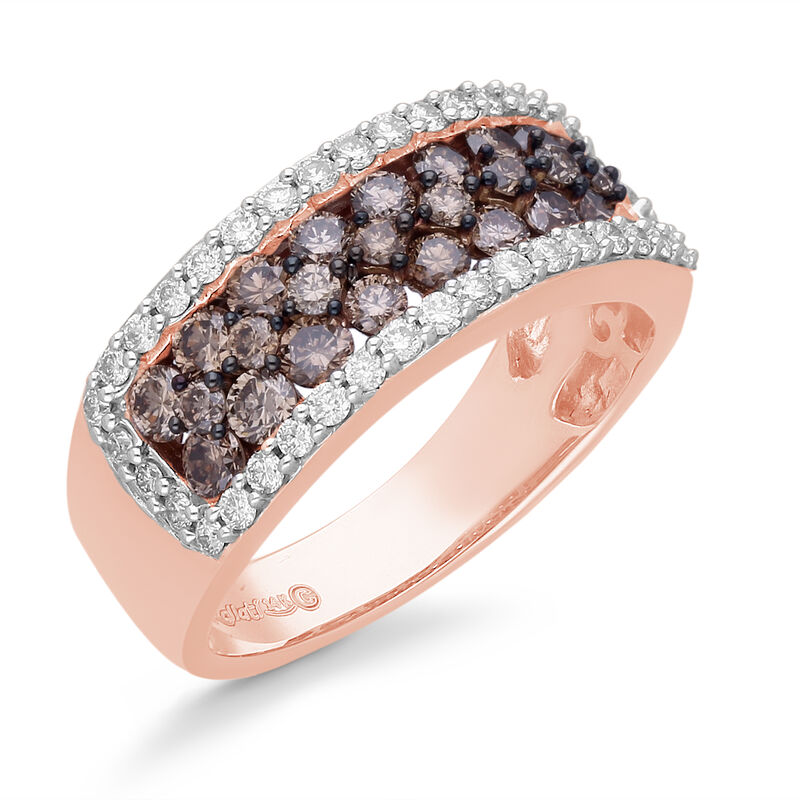 Coco & White 1.50ctw. Diamond Fashion Ring in 10k Rose Gold image number null