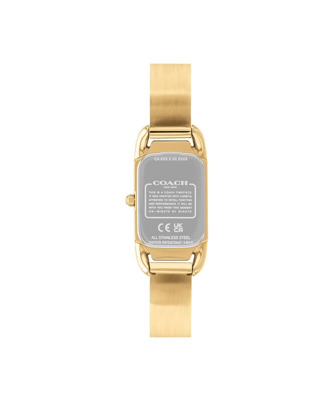 Coach ladies watch gold tone all stainless steel water resistant Coach Chelsea Gold Tone with Gold Tone Stainless Steel  main image 4