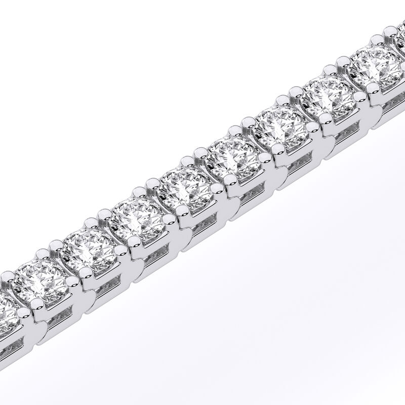 Lab Grown Diamond 5ctw. Tennis Bracelet in 14k White Gold image number null