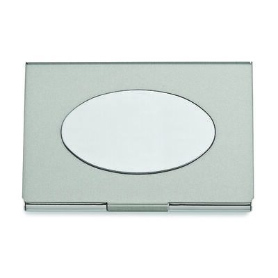 Nickel-plated Plain Business Card Case