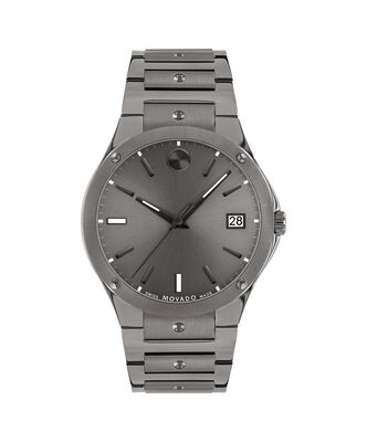 Movado Men's Grey SE Watch 0607515