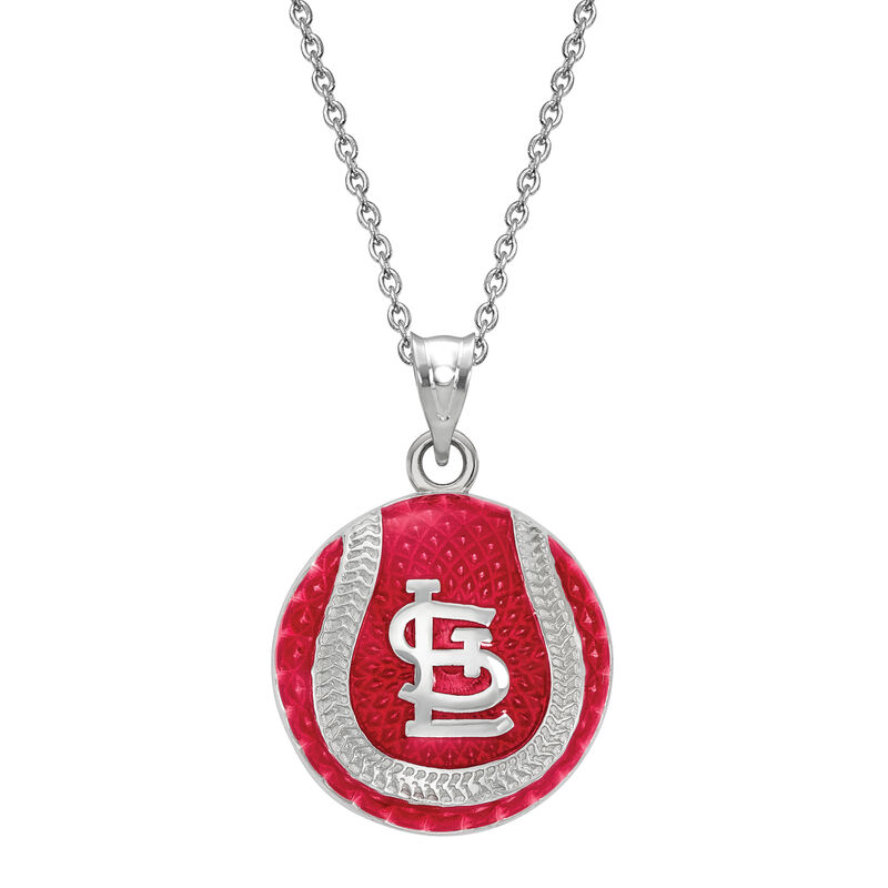 St. Louis Cardinals Pendant in Sterling Silver image number null