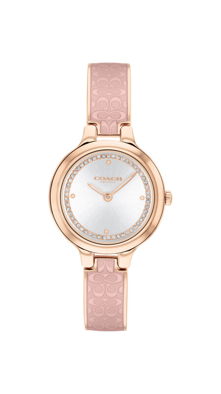 COACH Ladies' Chelsea Rose Gold Tone Stainless Steel 27mm Watch 14504331 image number null