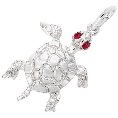Turtle Sterling Silver Charm
