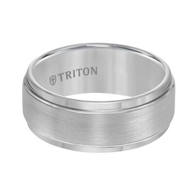 Triton Tungsten Carbide Knife Edge Band