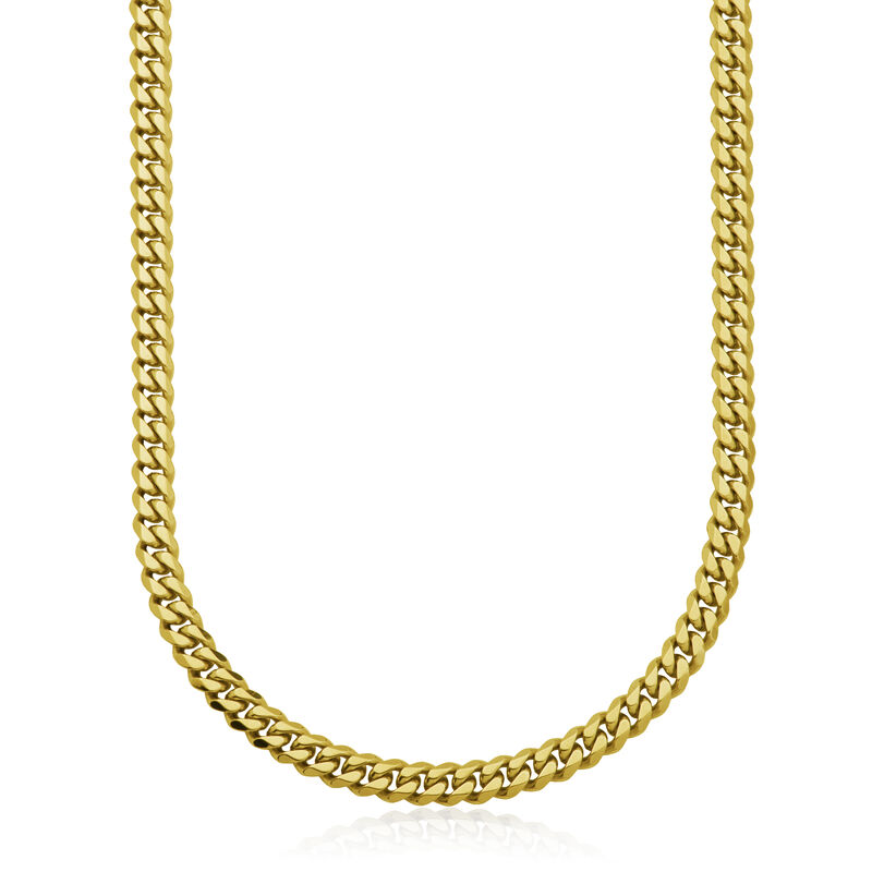 Curb Chain 24" in Stainles Steel (10mm) image number null