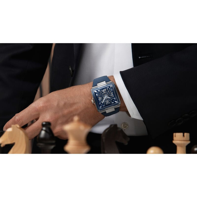 Bulova Series X Automatic Blue Dial Watch 98A342 image number null