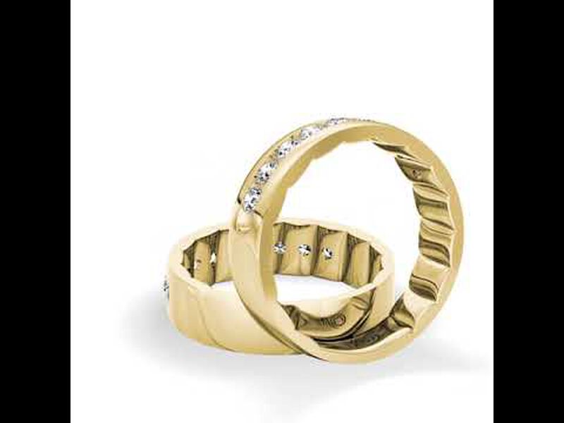 Men's MFIT Diamond 1ctw. Band in 10k Yellow Gold image number null