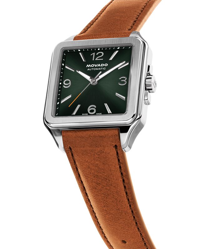 Movado Heritage Series 1917 Automatic Green Dial 3650253 image number null
