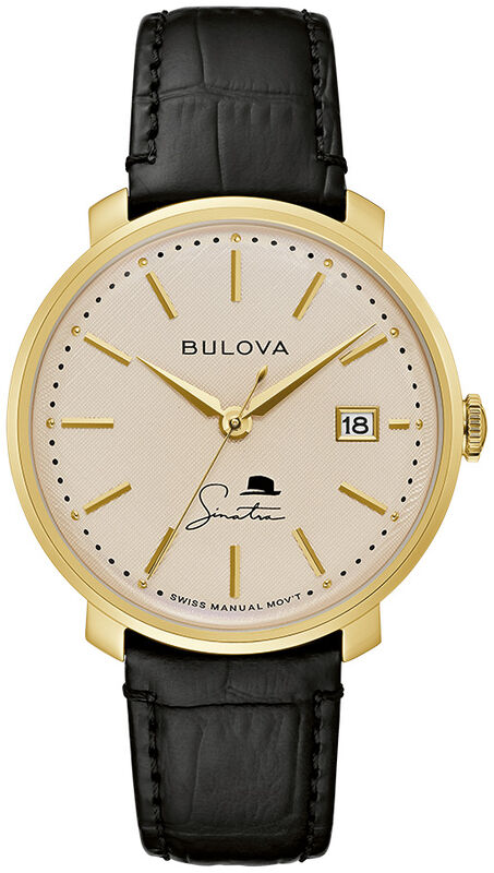 Bulova Men's Frank Sinatra "The Best is Yet to Come" Watch 97B195 image number null