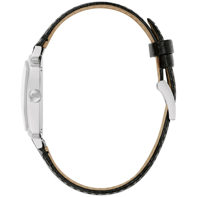 Bulova Frank Sinatra White Dial Leather Strap Watch 96A337 image number null