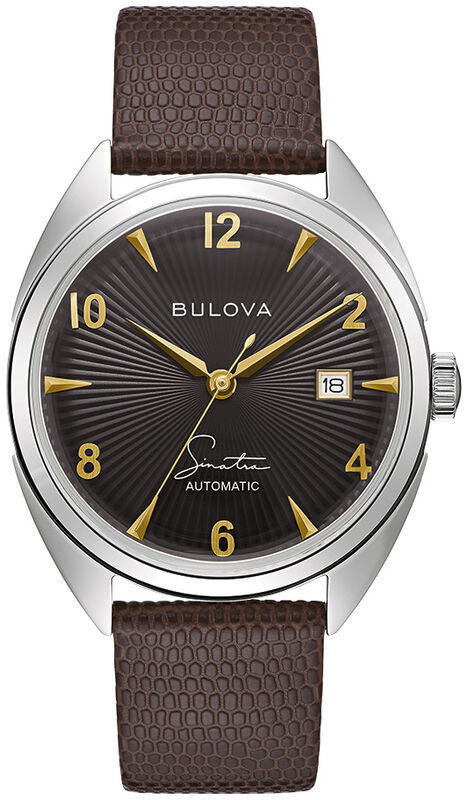 Bulova Men's Frank Sinatra "Fly Me To The Moon" Watch 96B348 image number null