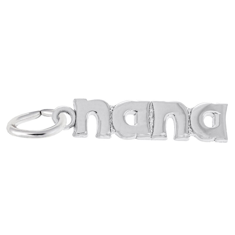 Nana Charm in Gold Plated Sterling Silver image number null