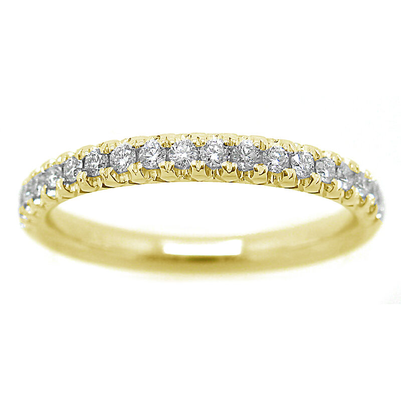 Timeless Classic 1/4ctw. Diamond Wedding Band in 14k Yellow Gold image number null