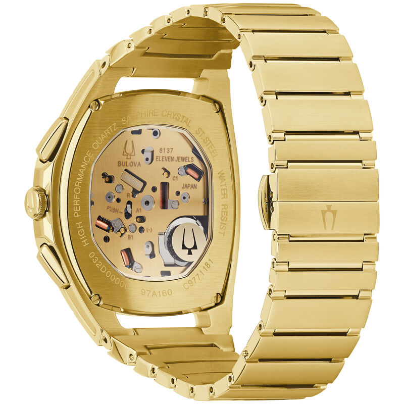 Bulova Men's Curv Watch in Stainless Steel 97A160 image number null