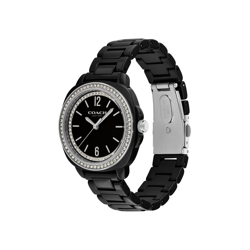 Coach Ladies Black Dial Black Bracelet 34mm Watch 14504564 image number null