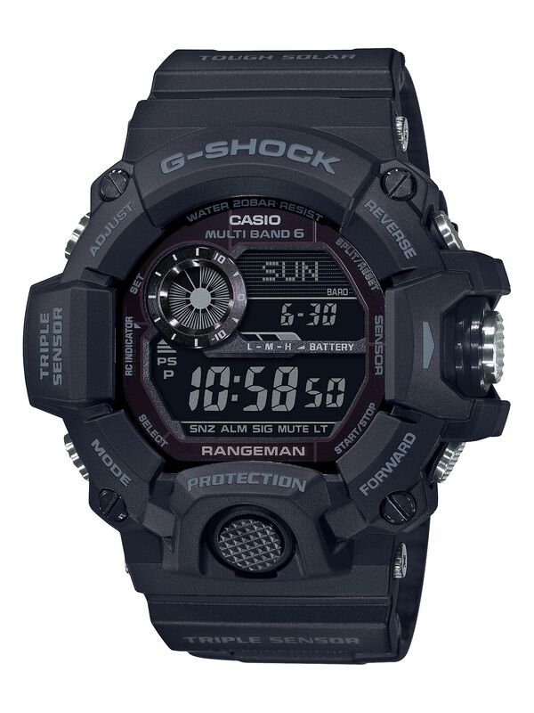 G-Shock Men's Master of G Rangeman Black Watch GW9400-1B image number null