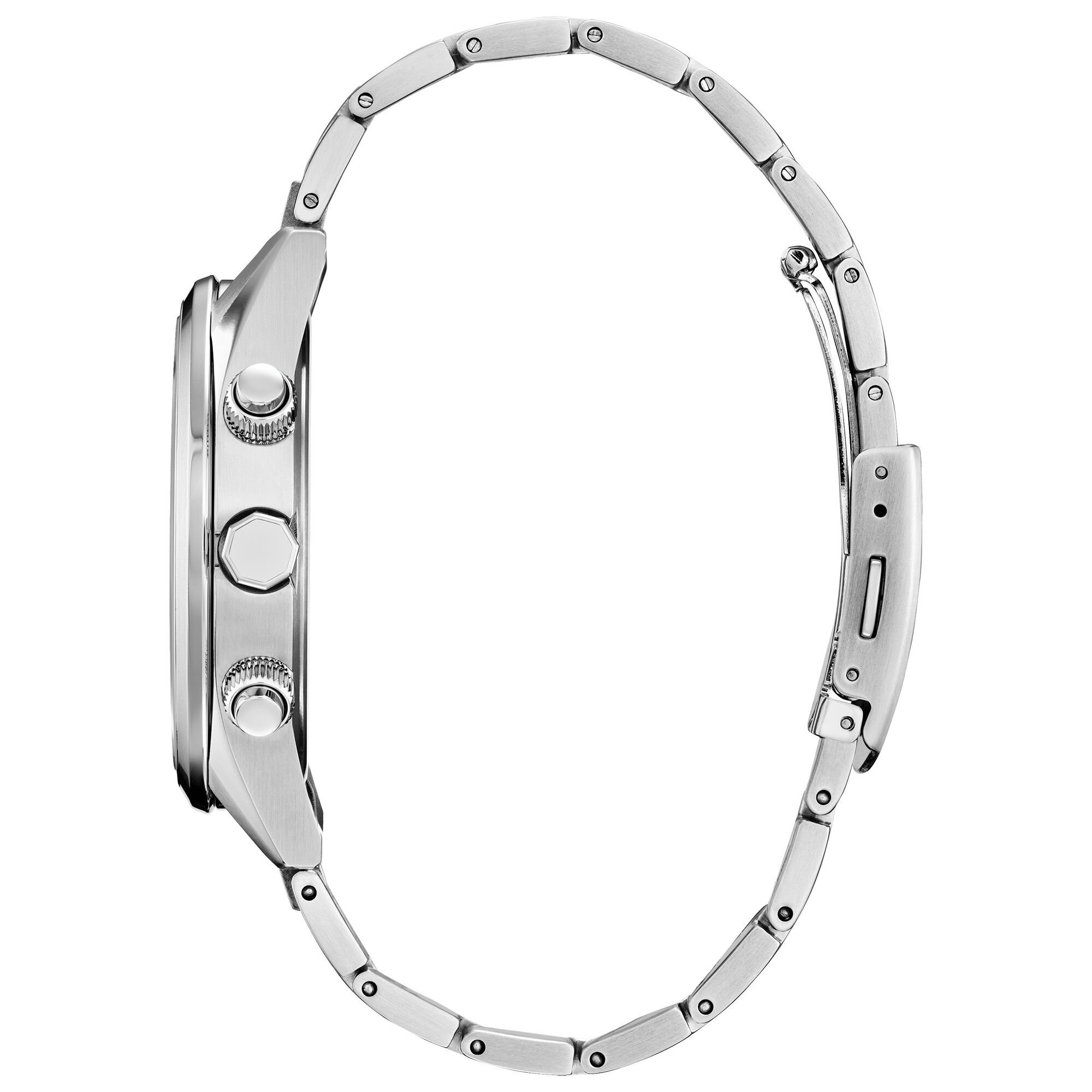 Citizen Men's Sport Luxury Chronograph Light Blue Dial Bracelet