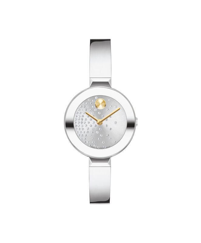 Movado Bold Ladies' Stainless Steel Bangle Watch 3601160 image number null