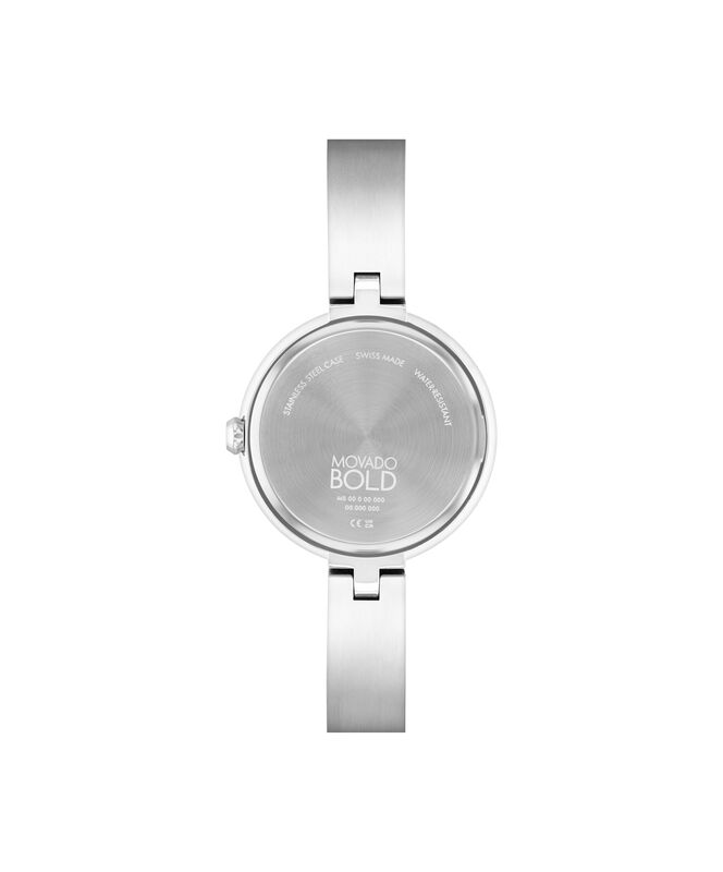 Movado Bold Ladies' Stainless Steel Bangle Watch 3601160 image number null