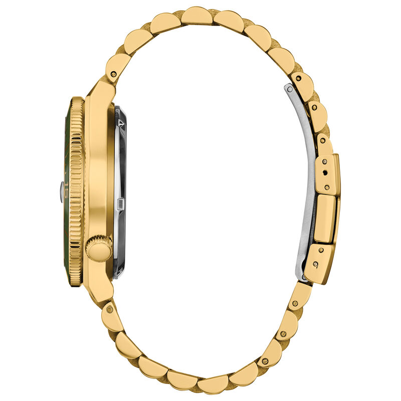 Citizen TSUYOSA Shore Automatic Green Dial Gold Tone NJ0232-53X image number null