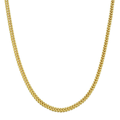 Franco Chain 24" in 10k Yellow Gold (1.85mm)