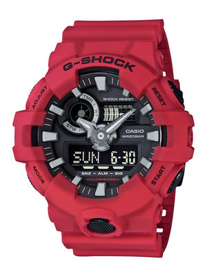 G-Shock Classic Multifunction Red Watch GA700-4A