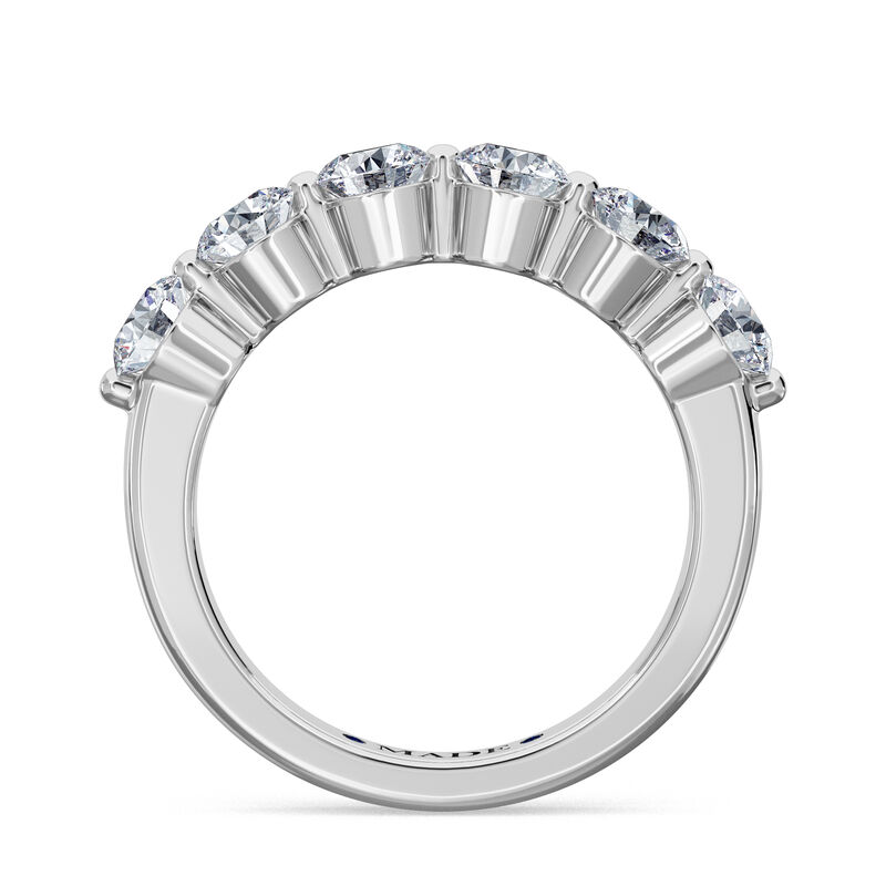 Lab Grown Diamond 1 1/2ctw. & 14k White Gold Anniversary Ring image number null