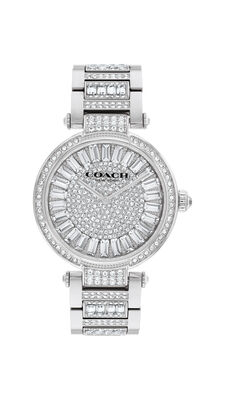 COACH Ladies Cary Stainless Steel 34mm Watch 14504267