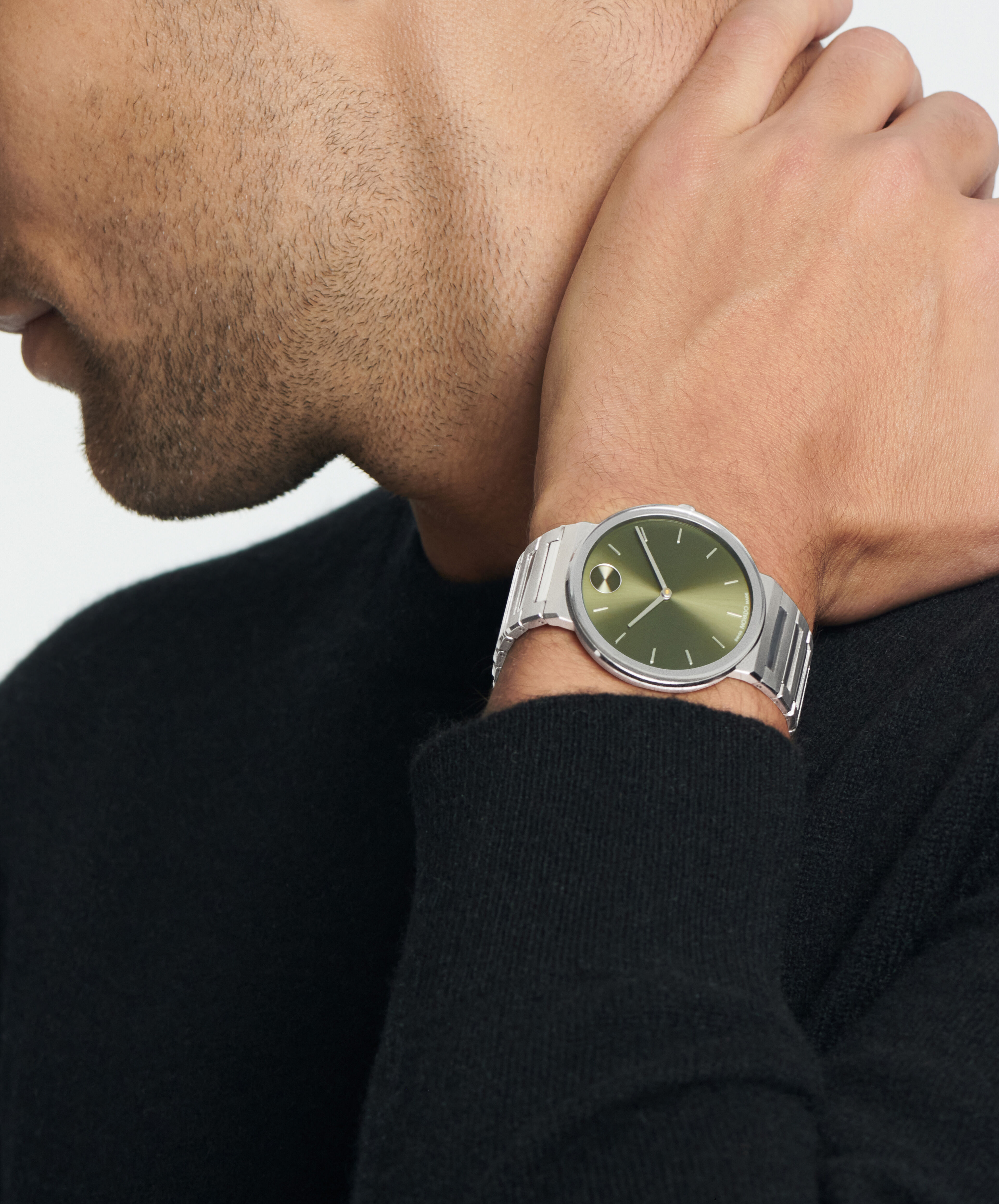 ウォルデ・モート Movado BOLD Men's Horizon Watch 3601074