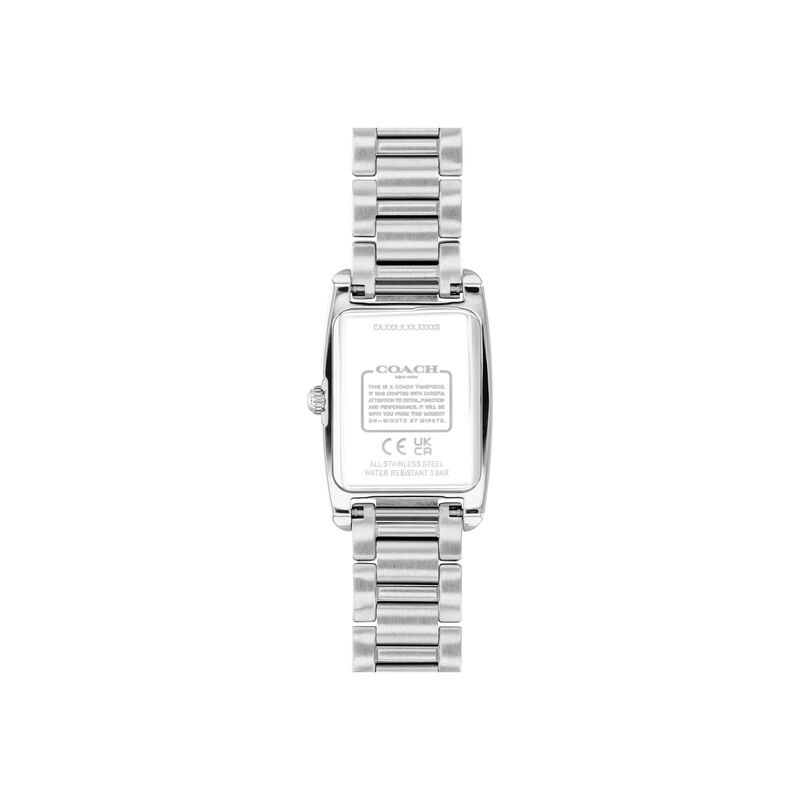 Coach Ladies' Reese Mini White Dial With Crystals Gold Tone Stainless Steel Bracelet 30mm Watch 14504590 image number null