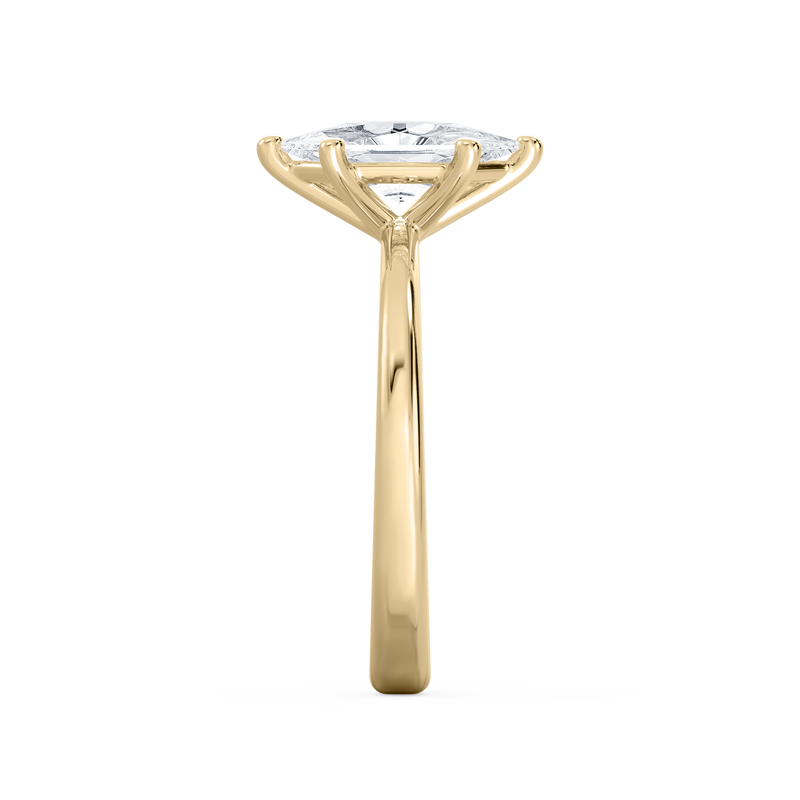 Duchess Marquise Lab Grown Diamond 2ctw. Solitaire Engagement Ring in 14k Yellow Gold image number null