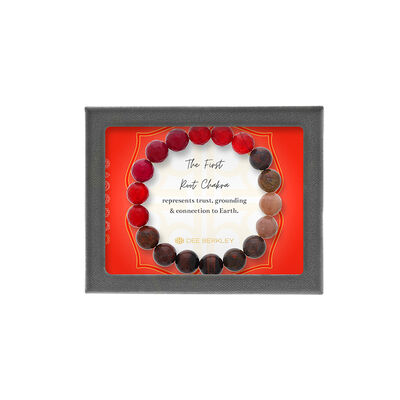 The First Root Chakra Beaded Bracelet