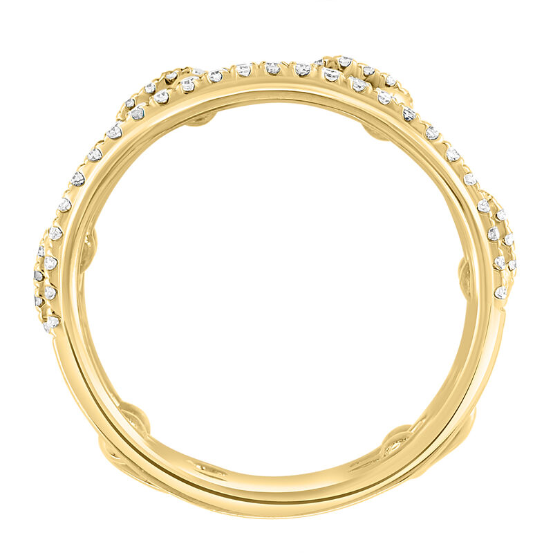 EFFY .29ctw. Diamond Link Fashion Ring in 14k Yellow Gold image number null
