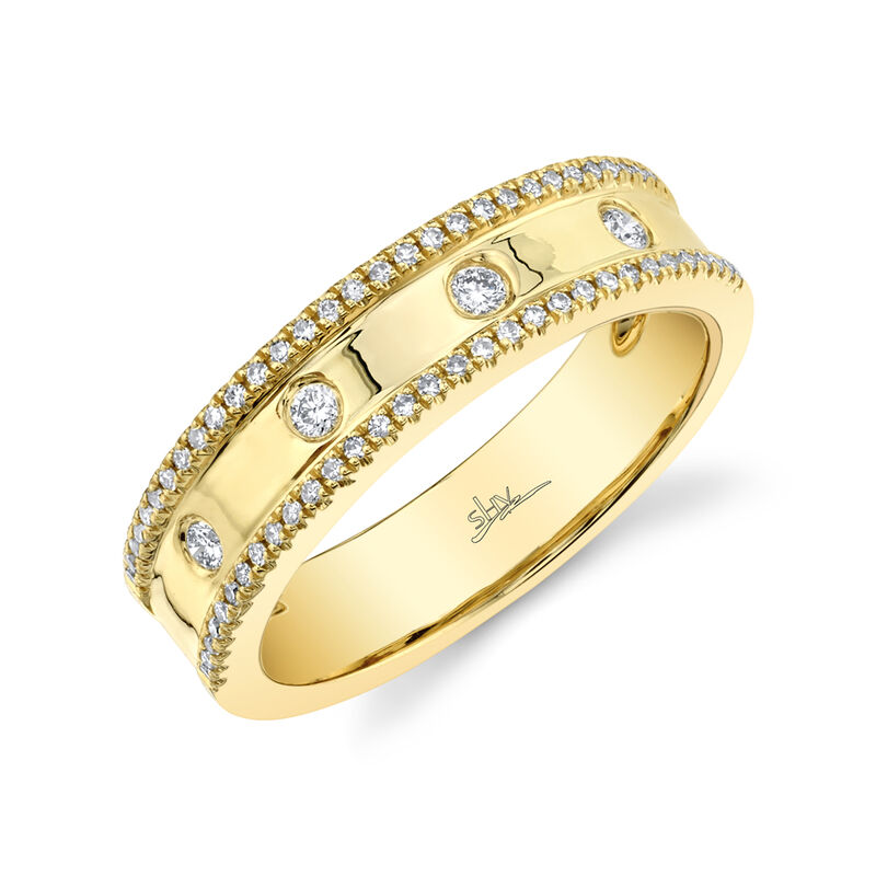 Diamond 1/4ctw. Fashion Ring in 14k Yellow Gold image number null
