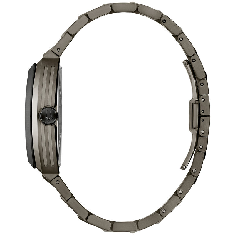 Bulova Men's Maquina Automatic Green Dial Stainless Steel Watch 98A321 image number null