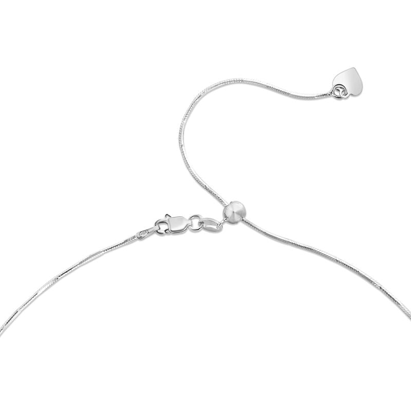 Snake Chain 22" in Sterling Silver (1.1mm) image number null