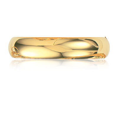 Classic Bangle 13.5mm in 14k Yellow Gold
