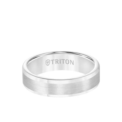 Triton White Tungsten Flat Satin Polish