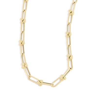 Paperclip Chain 18" in 14k Yellow Gold (5.9mm)