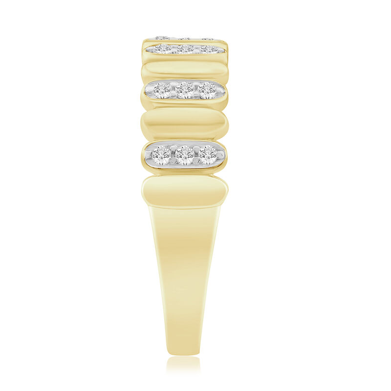 Diamond 1/6ctw. 14k Yellow Gold Anniversary Ring image number null