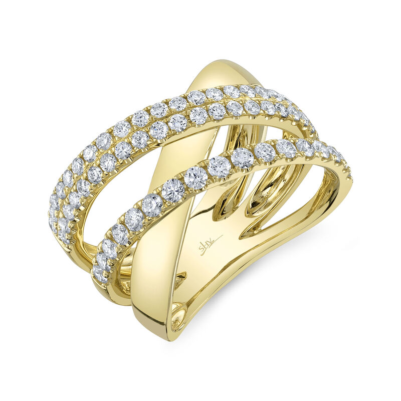 Shy Creation Diamond 1ctw. Fashion Ring in 14k Yellow Gold image number null