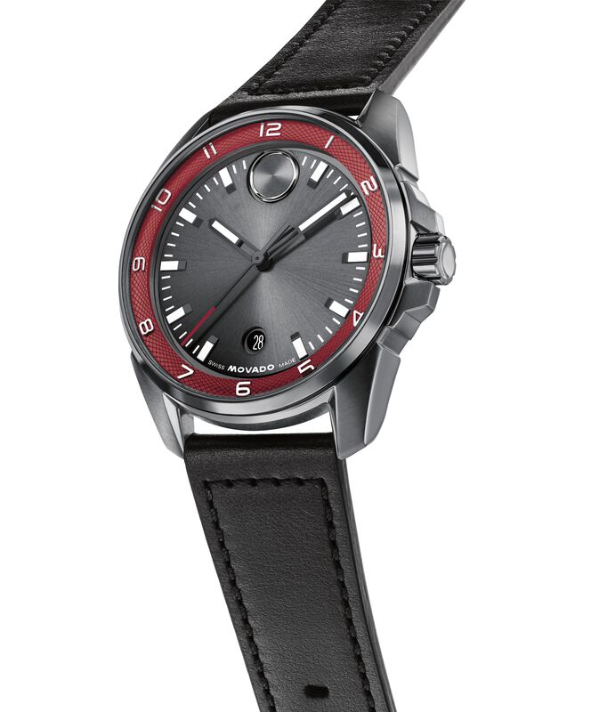 Movado BOLD Verso S Tonal Dial Gunmetal Case 3601388 image number null