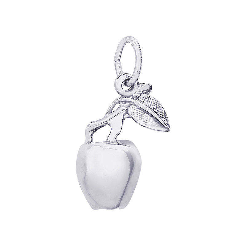 Apple Sterling Silver Charm image number null