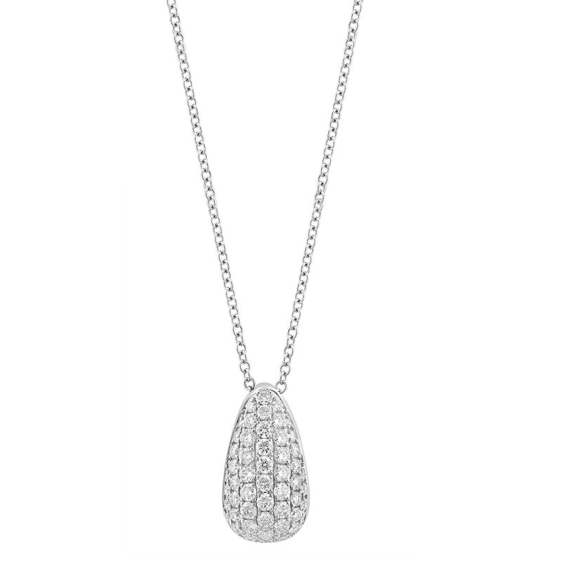 EFFY .63ctw. Diamond Fashion Pendant in 14k White Gold image number null
