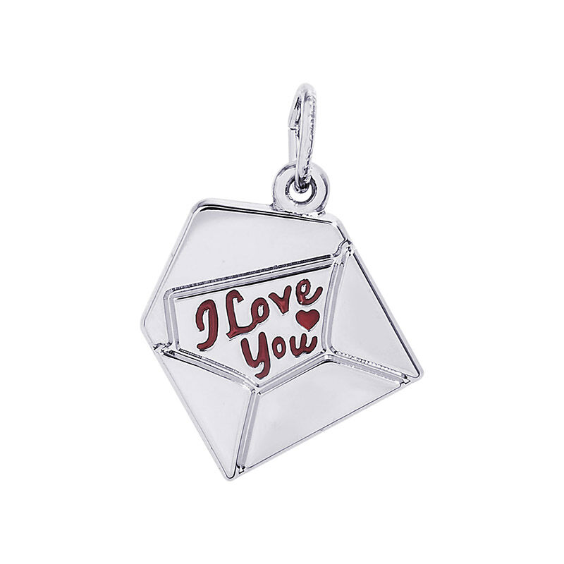 Love Letter Sterling Silver Charm image number null