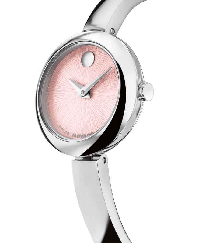 Movado Museum Bangle Blush Dial Watch 0608062 image number null