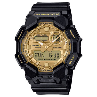 G-Shock Analog-Digital Carbon Gold Dial GA010GGB-1A9