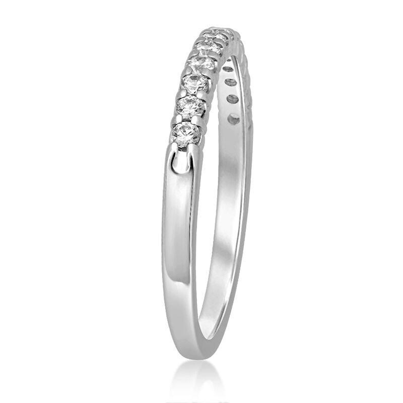 Diamond Band 1/4ctw in 14k White Gold image number null