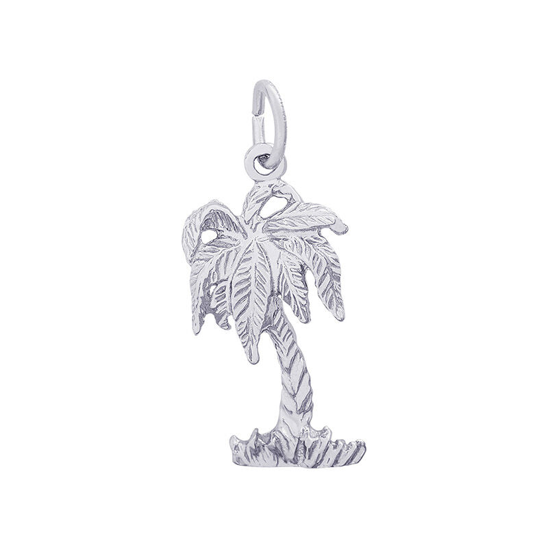 Palm Tree Sterling Silver Charm image number null
